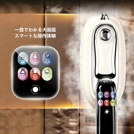 Sanzbae 2-in-1 Portable Steam Iron for Travel & Home