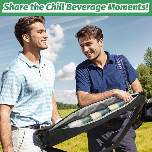 SANZBAE Golf Cooler Bag, 12 Can Insulated Cooler for Golf Cart & Push Cart