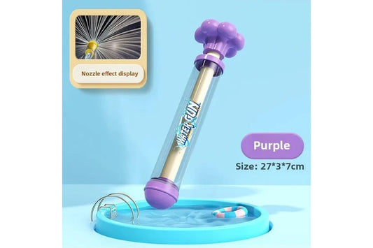 Kids Water Gun Toy, Lightweight Outdoor Water Blaster for Pool Parties & Summer Play