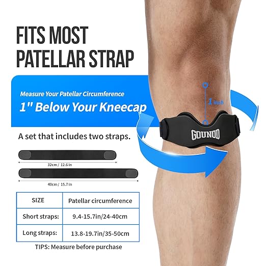 Sanzbae™ Adjustable Knee Support Brace – Compression Knee Sleeve for Pain Relief, Joint Stability, Sports, Running, Gym & Everyday Knee Protection