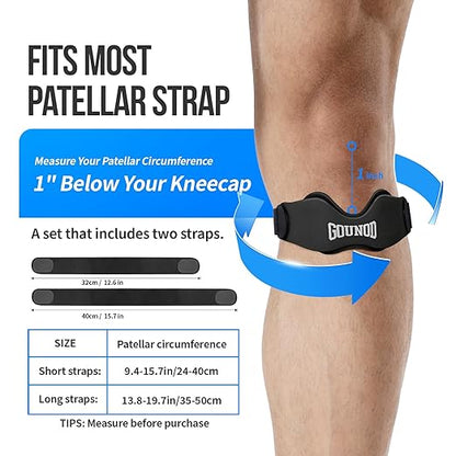 Sanzbae™ Adjustable Knee Support Brace – Compression Knee Sleeve for Pain Relief, Joint Stability, Sports, Running, Gym & Everyday Knee Protection