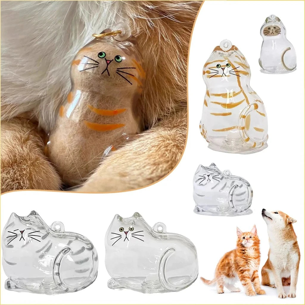 Cat Hair Keychain