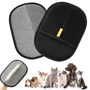 Reusable Pet Hair Remover Glove for Dogs, Cats, Clothes & Furniture