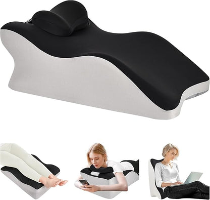 Ergonomic Memory Foam Cushion Pillow for Home, Office & Travel Support