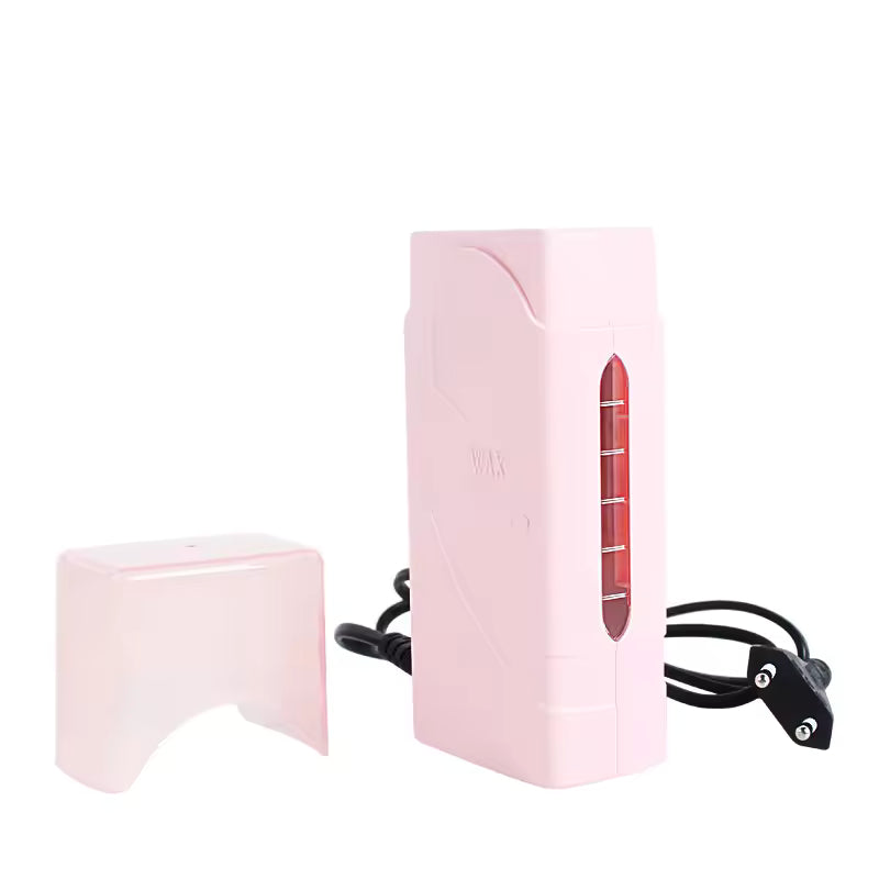 Women’s Electric Wax Heater Kit – Roll-On Sugar Wax Warmer for Face & Body Hair Removal | Smooth Skin Depilatory System (JP Plug)
