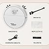 Sanzbae Mini Robot Vacuum Cleaner, 3-in-1 Sweep Vacuum & Mop
