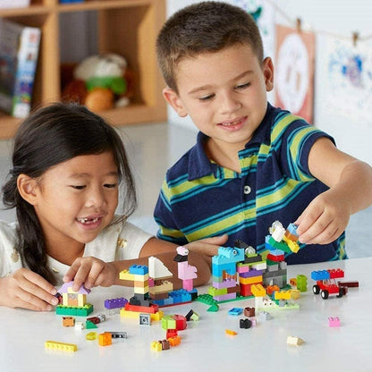 1000 Piece Bulk Building Bricks Set, STEM Construction Toy for Kids
