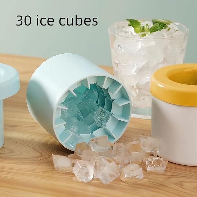 Mini Silicone Ice Cube Tray for Drinks, Cocktails & Iced Coffee