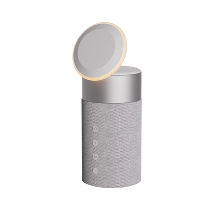 Viral 5-in-1 Smart Desk Gadget – Wireless Charger, Bluetooth Speaker & Night Light