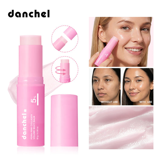Sanzbae™ Collagen Lip Balm – Hydrating Lip Plumper with Hyaluronic Acid, Shea Butter & Vitamin E, Moisturizing Treatment for Dry, Cracked Lips