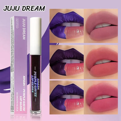 JUJU Dream Peel Off Lip Stain Set, Hydrating Long-Lasting Pink Lip Tint