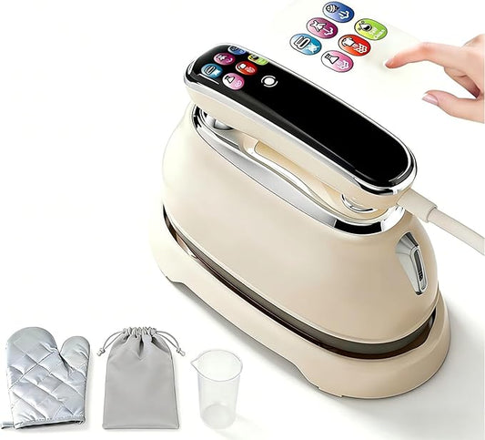 Sanzbae 2-in-1 Portable Steam Iron for Travel & Home
