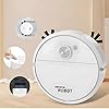 Sanzbae Mini Robot Vacuum Cleaner, 3-in-1 Sweep Vacuum & Mop