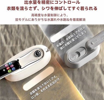 Sanzbae 2-in-1 Portable Steam Iron for Travel & Home