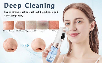 Electric Blackhead Remover Vacuum – Pore Cleaner & Facial Suction Device for Deep Cleansing, Whitehead Removal & Skin Rejuvenation