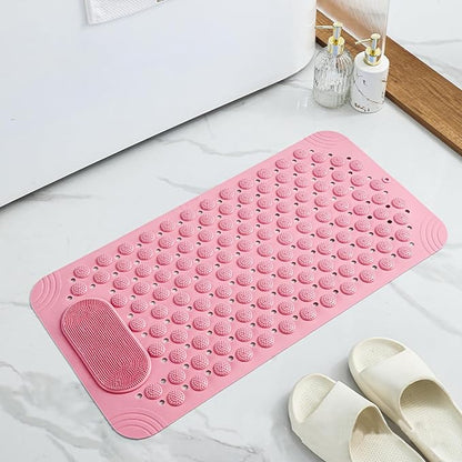 Sanzbae Non Slip Bath Mat for Tub & Shower with 200+ Suction Cups