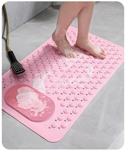 Sanzbae Non Slip Bath Mat for Tub & Shower with 200+ Suction Cups