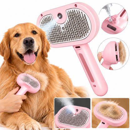 Pet Mist Grooming Brush for Dogs &  Cats 🐾