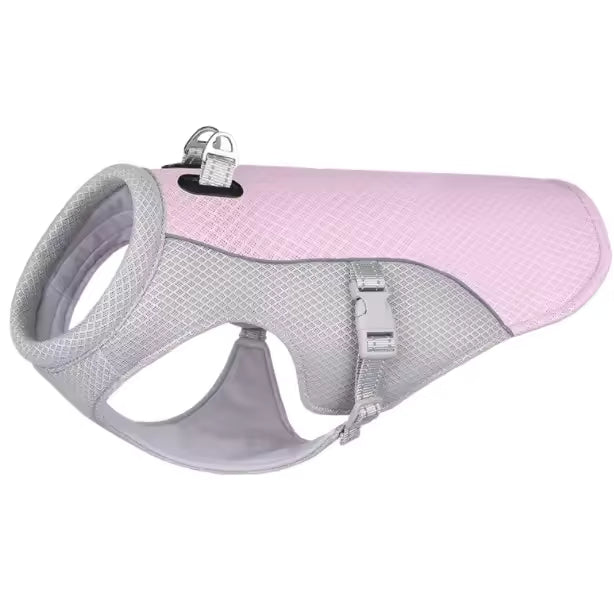 Pet Cooling Vest – Breathable Summer Cooling Clothes for Medium & Large Dogs