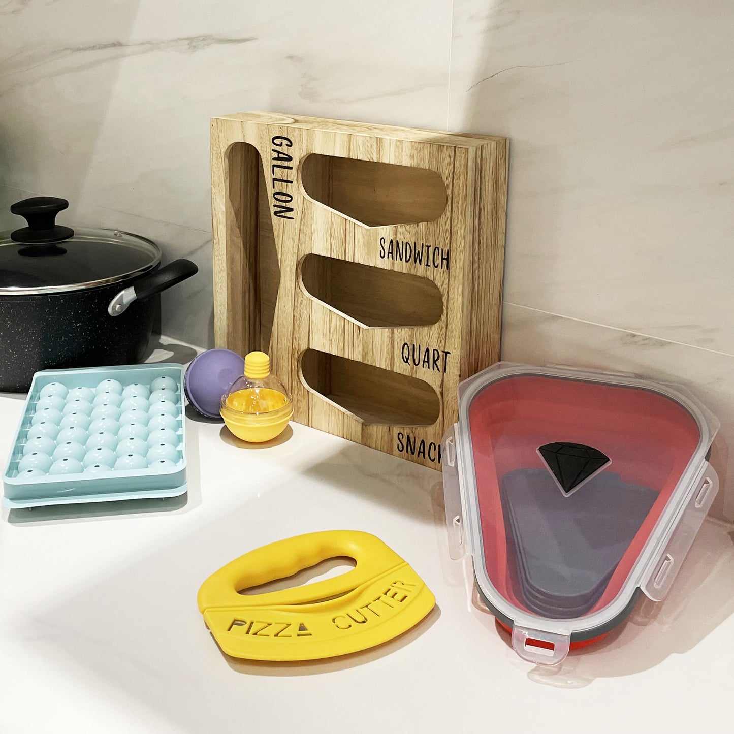 Collapsible Silicone Bento Box – Foldable Lunch Container with Lid for Food Storage