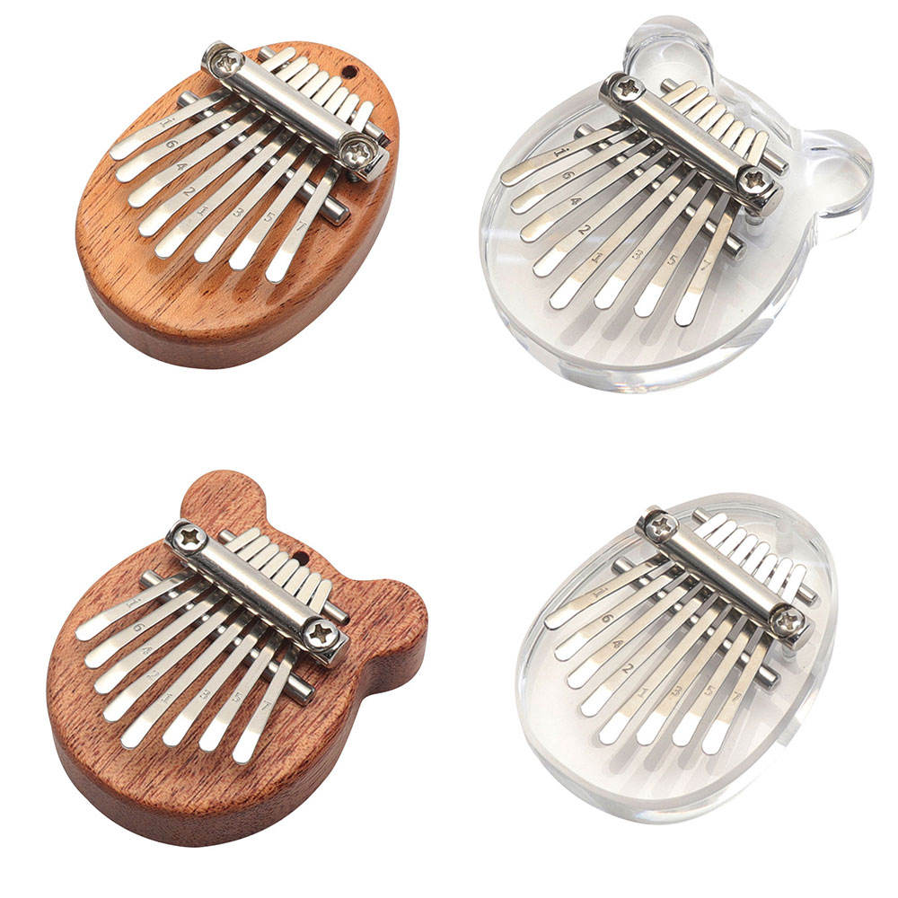 8-Key Mini Kalimba Thumb Piano – Portable Finger Harp for Beginners & Kids