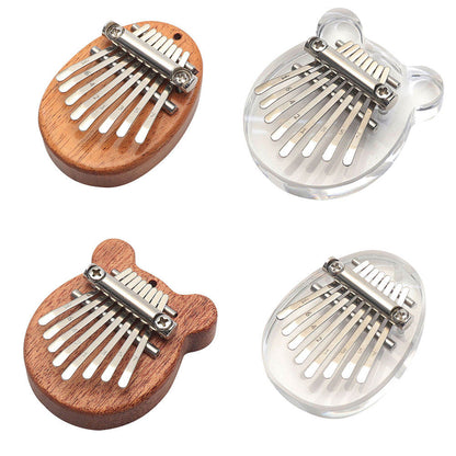 8-Key Mini Kalimba Thumb Piano – Portable Finger Harp for Beginners & Kids