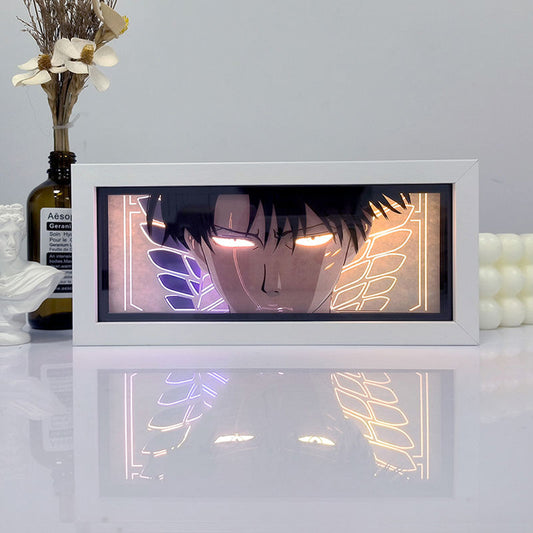 Anime LED Light Box – RGB Remote Control Night Lamp with UV Print Art Display
