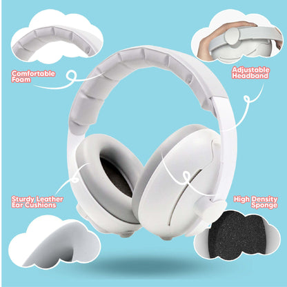 Baby Noise Cancelling Earmuffs – Hearing Protection Headphones for Infants & Toddlers
