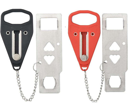 Portable Door Lock Security Device – Travel Privacy Lock for Hotels, Apartments & Home