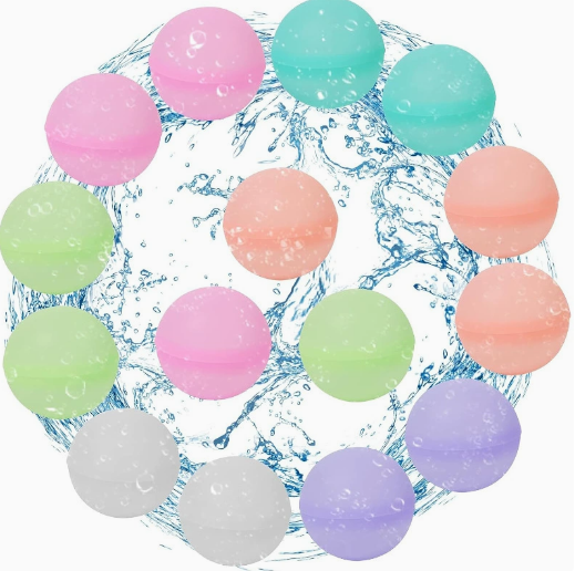 Reusable Silicone Water Balloons – Quick-Fill Summer Water Fight Toys
