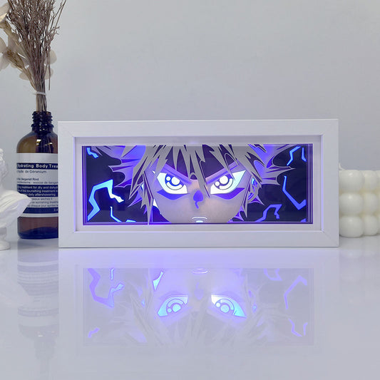 Anime LED Light Box – RGB Remote Control Night Lamp with UV Print Art Display