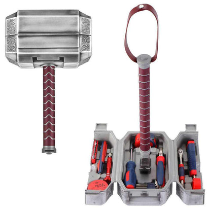 Thor’s Hammer Tool Kit – Multifunction Household Repair Set with Hex Wrenches