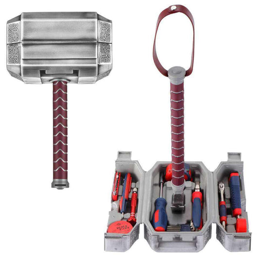 Thor’s Hammer Tool Kit – Multifunction Household Repair Set with Hex Wrenches
