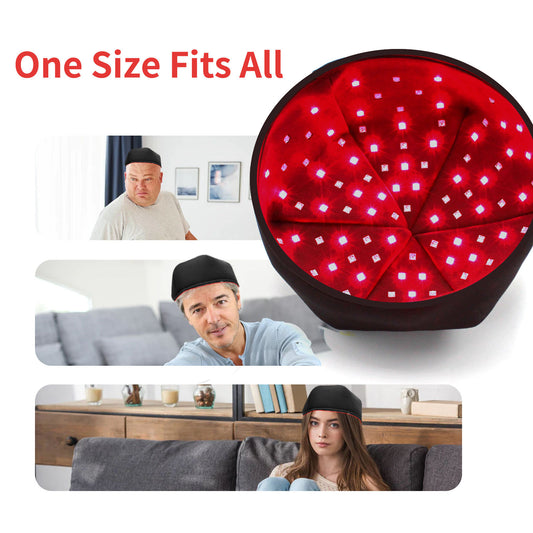 RedThera Red Light Therapy Cap – 660nm & 830nm Near Infrared LED Therapy Hat