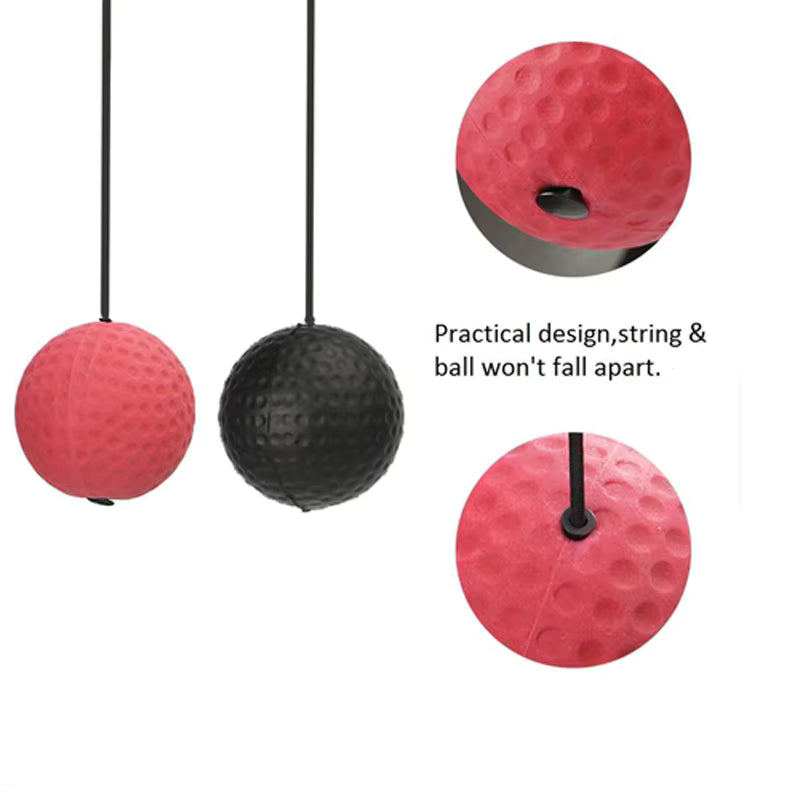 Reflex Boxing Ball Set – Boxing Training Ball for Speed, Coordination & Fitness