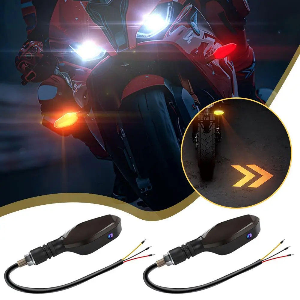 Motorcycle LED Turn Signal Lights – Sequential Flowing Indicator & Projection Lamp