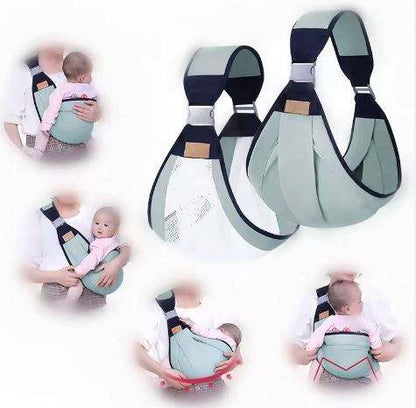Baby Ring Sling Carrier – Multifunctional Toddler Wrap for Comfortable Hands-Free Carrying