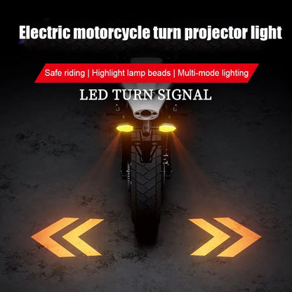 Motorcycle LED Turn Signal Lights – Sequential Flowing Indicator & Projection Lamp