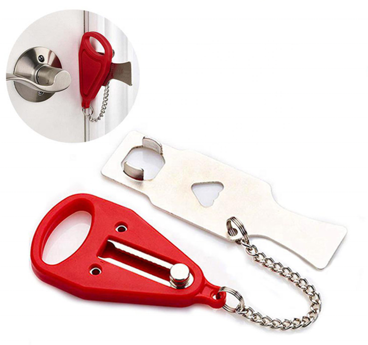 Portable Door Lock Security Device – Travel Privacy Lock for Hotels, Apartments & Home