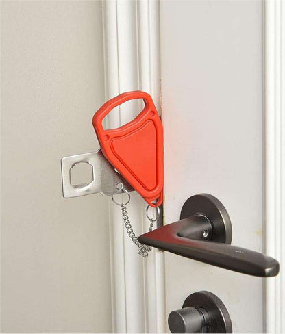 Portable Door Lock Security Device – Travel Privacy Lock for Hotels, Apartments & Home