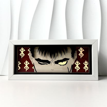 Anime LED Light Box – RGB Remote Control Night Lamp with UV Print Art Display