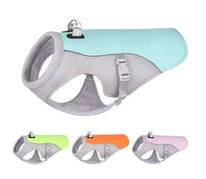 Pet Cooling Vest – Breathable Summer Cooling Clothes for Medium & Large Dogs