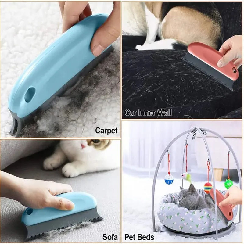 Pet Hair Remover Brush – Reusable Fur Cleaner for Furniture, Carpets, Clothes & Cars