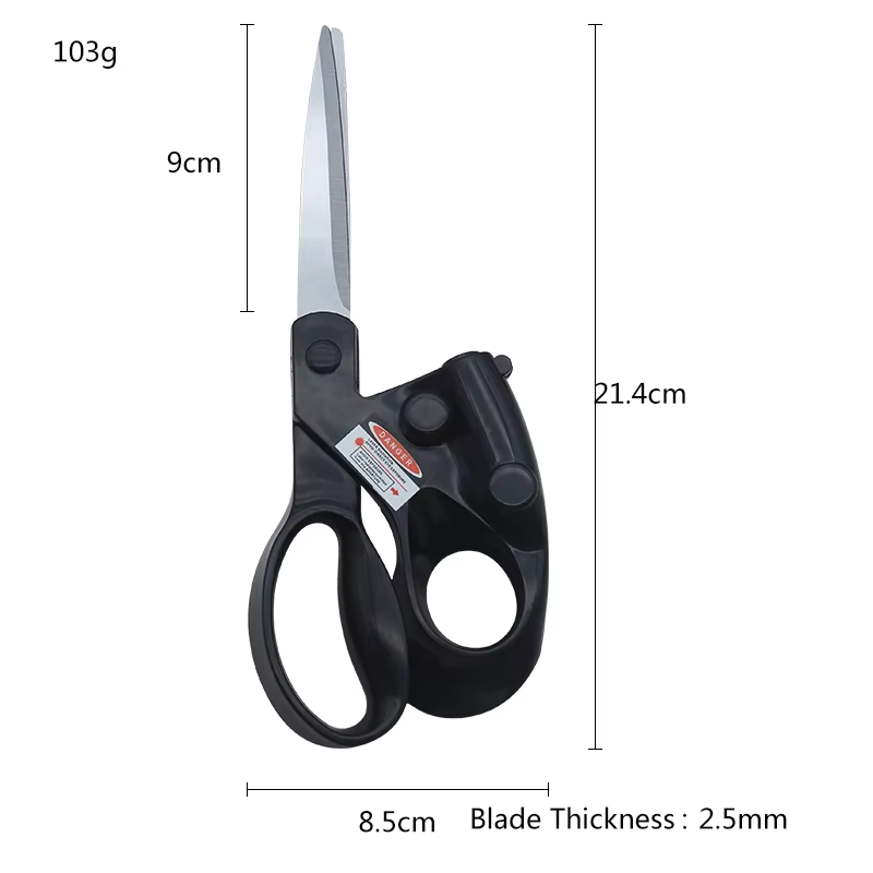 Laser Guided Sewing Scissors – Professional Heavy-Duty Tailor Scissors for Fabric, Paper & Craft Cutting