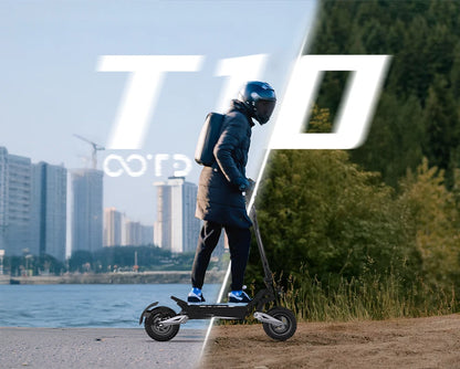 T10 900W Electric Scooter 48V Battery Foldable Off Road