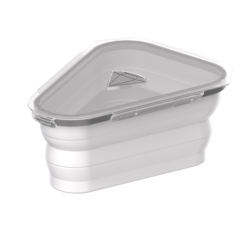 Collapsible Silicone Bento Box – Foldable Lunch Container with Lid for Food Storage