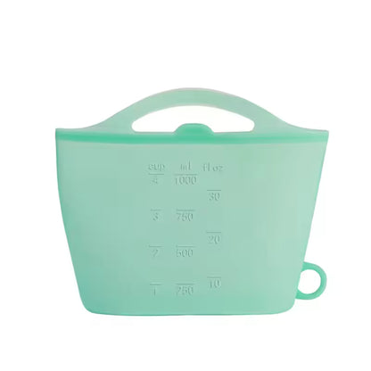 Reusable Silicone Food Bags for Meal Prep, Freezer Storage, Snacks & Produce