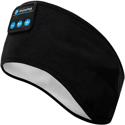 Bluetooth Sleep Headband – Wireless Music Eye Mask & Sports Headphones