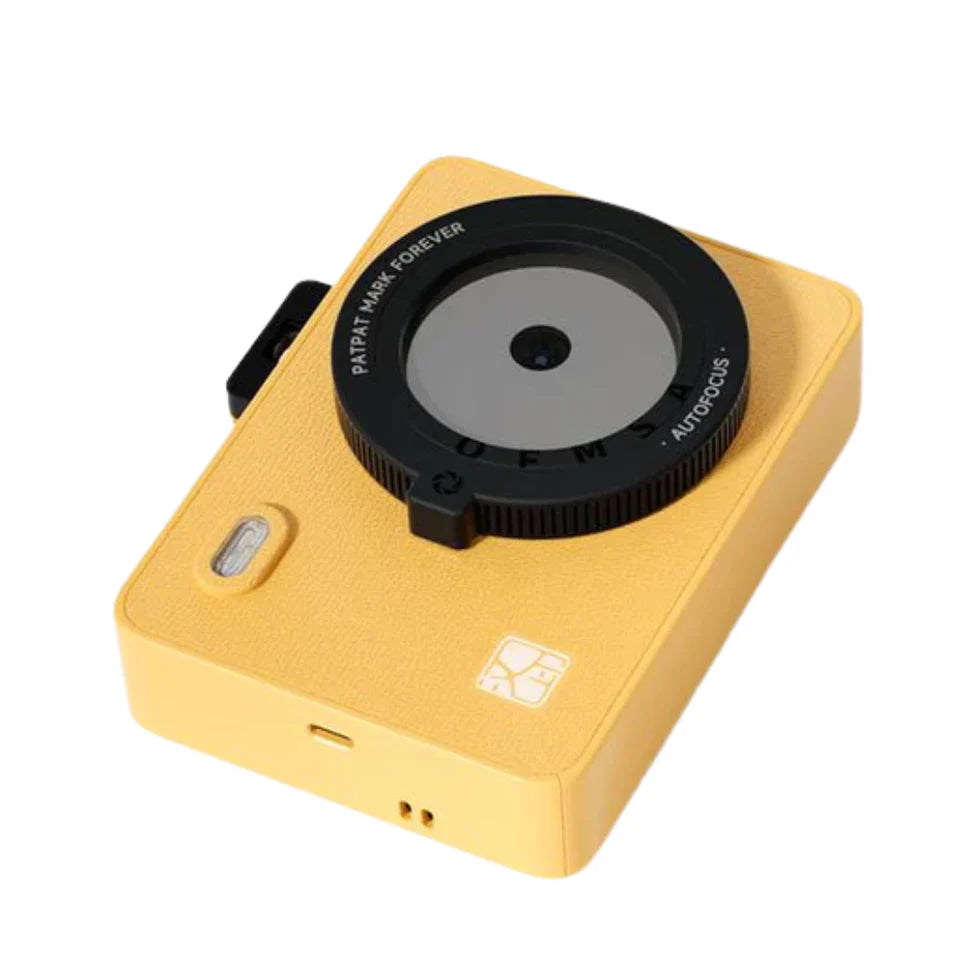 Instant Camera for Kids, Teens & Parties with Zero-Ink Printing, Flash & MicroSD Storage
