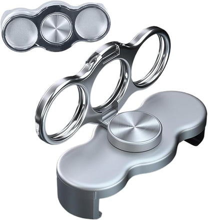 Sanzbae Triple Ring Phone Holder with 360° Rotation & Stand Grip